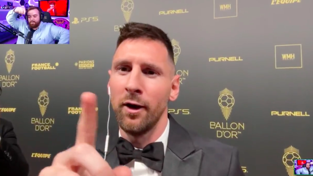 Balón de Oro 2023: Lionel Messi insulta a Ibai Llanos de la peor manera posible; "hijo de pu.."