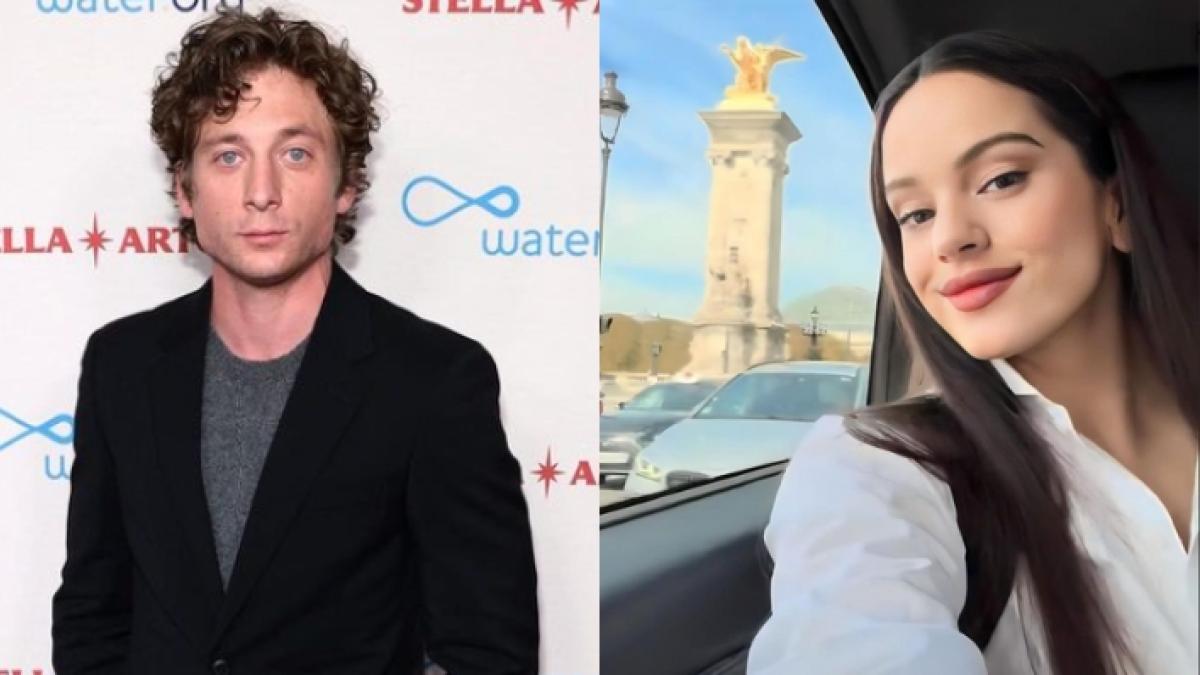 Captan a Rosalía y Jeremy Allen White comprando flores en el mercado de Los Ángeles