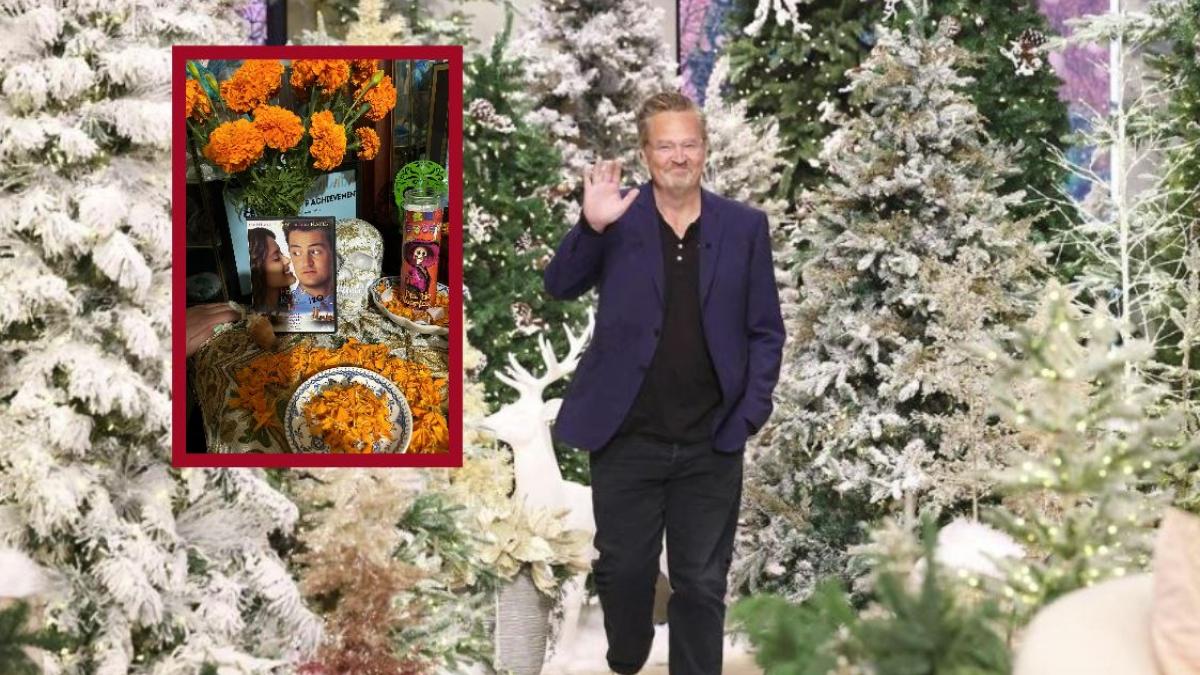 Dedican ofrendas de Día de Muertos a Matthew Perry, Chandler de Friends | FOTO