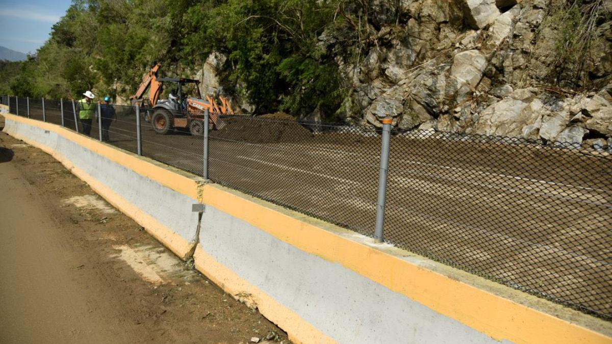 SICT libera circulación en libramiento norte de Acapulco y rehabilita deslave del tramo Pie de la Cuesta-Coyuca