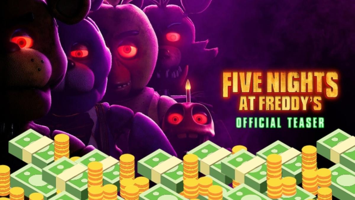 ¿Cuánto recaudó 'Five Nights at Freddy's' en taquilla durante su primer fin de semana?