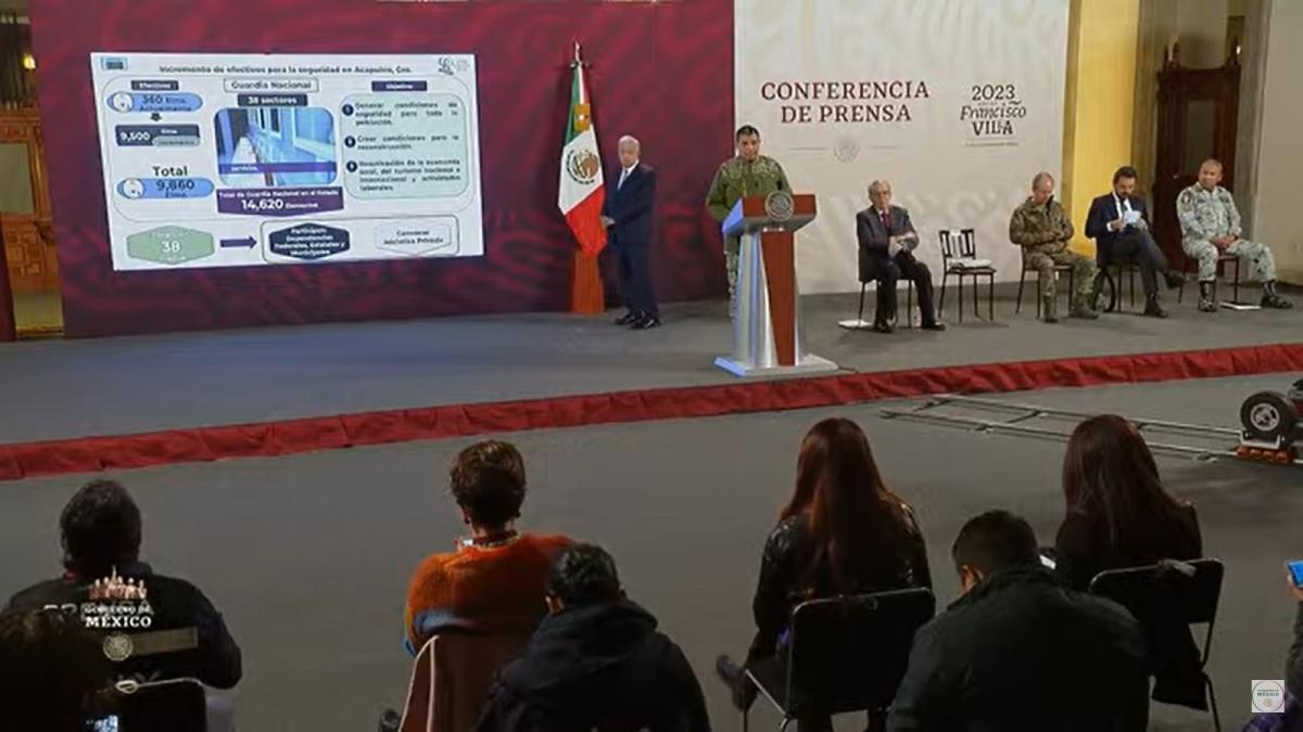 Presenta Sedena plan de seguridad para blindar Guerrero