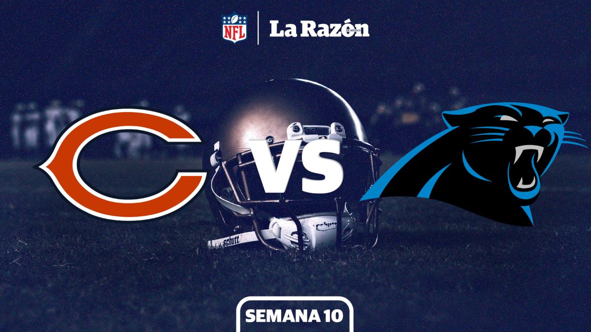 Chicago Bears vs Carolina Panthers: Dónde ver y a qué hora EN VIVO el juego de Semana 10 GRATIS de NFL