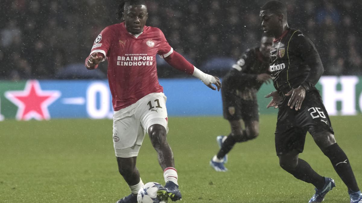 PSV Eindhoven vs Lens: Resumen, goles y ganador del partido de la Champions League (VIDEO)