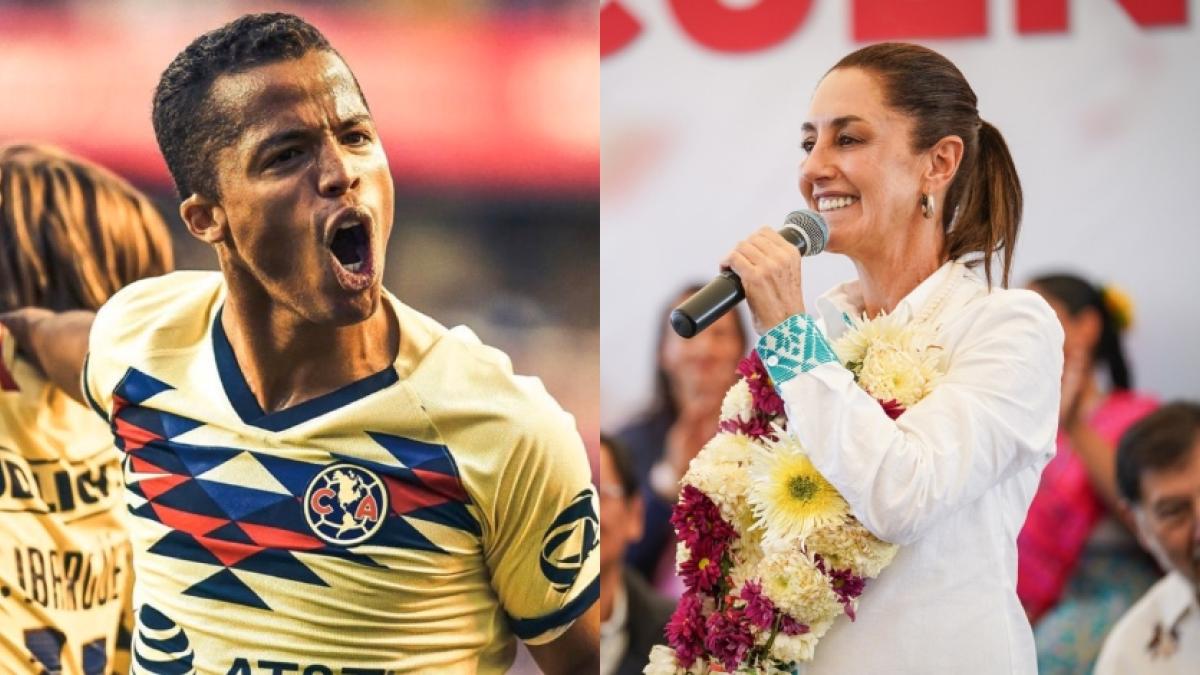 VIDEO: Giovani dos Santos reaparece para apoyar a Sheinbaum; "Va a ser la primera mujer presidente"