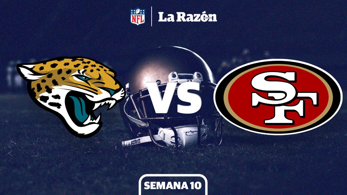 Jacksonville Jaguars vs San Francisco 49ers: Dónde ver y a qué hora EN VIVO el juego de Semana 10 GRATIS