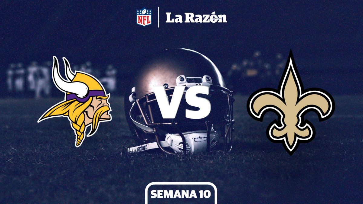 Minnesota Vikings vs New Orleans Saints: Dónde ver y a qué hora EN VIVO el juego de Semana 10 GRATIS