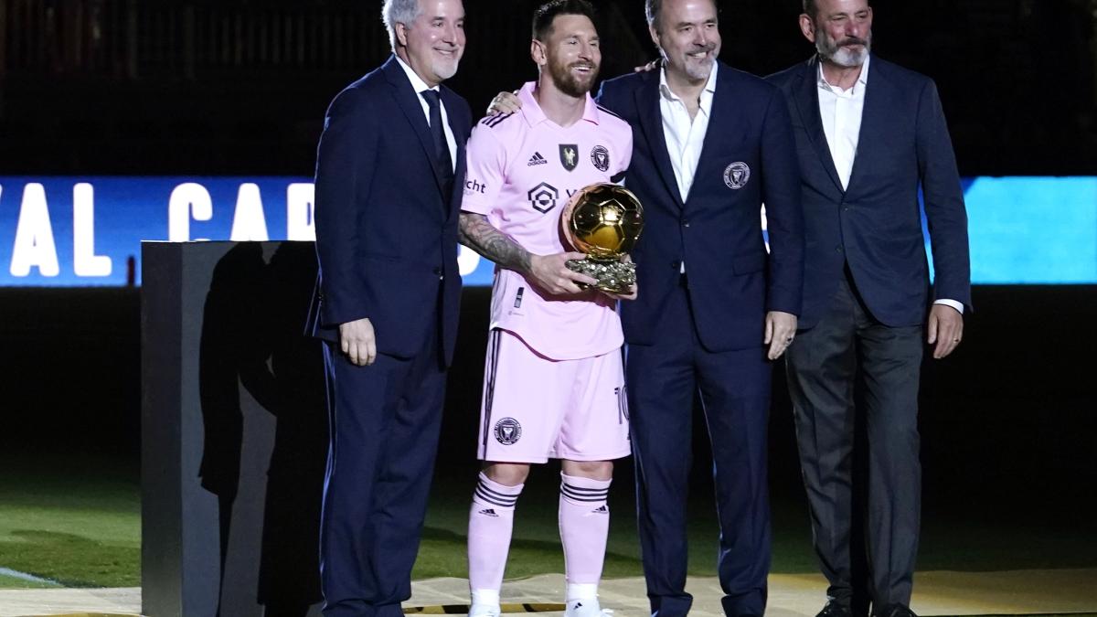 MLS: Lionel Messi recibe emotivo homenaje del Inter Miami luego de ganar su octavo Balón de Oro