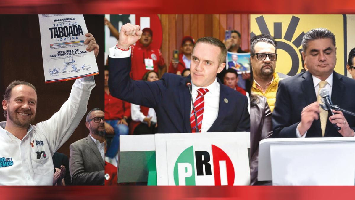 De 12 del Frente a la CDMX, al final van Rubalcava, Taboada y Cházaro