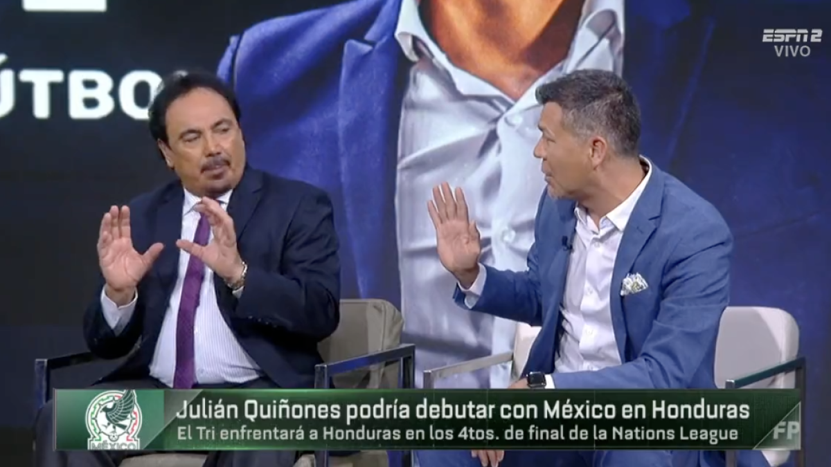 Jared Borgetti y Hugo Sanchez se dicen de todo en programa en vivo por culpa de Julian Quiñones (VIDEO)