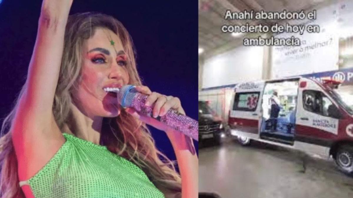 Anahí reaparece tras abandonar concierto y habla de su salud: 'una severa infección'