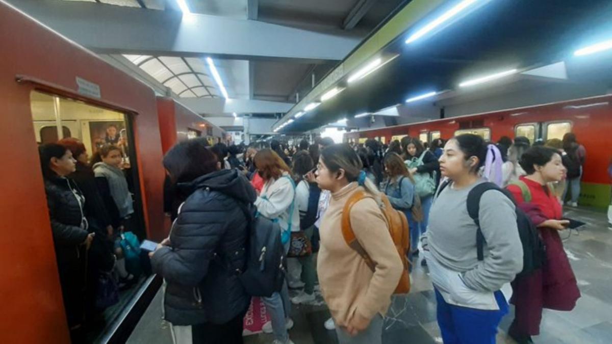 Estas líneas del Metro CDMX registran caos y retrasos este martes 21 de noviembre