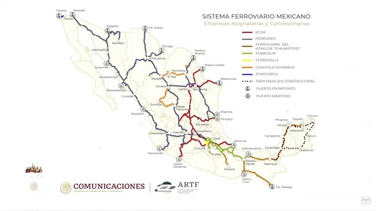 AMLO: Un sexenio será suficiente para terminar plan de trenes de pasajeros