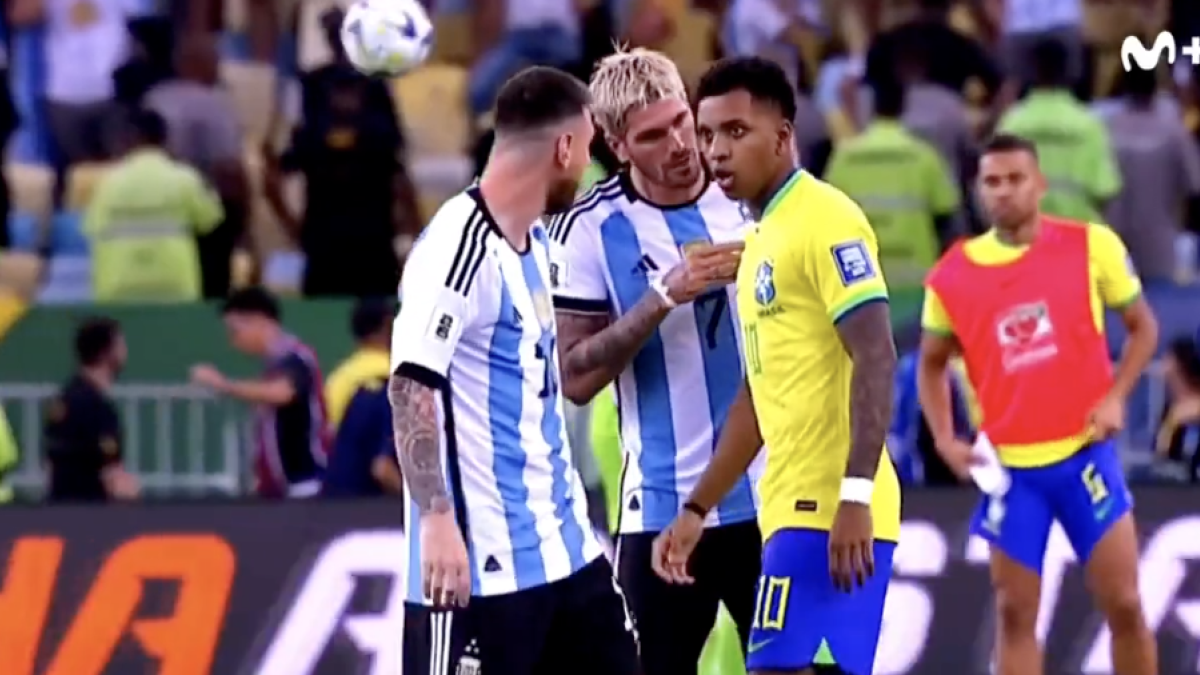 Brasil vs Argentina: Filtran diálogo entre Lionel Messi y Rodrygo; "Están actuando como cobardes"