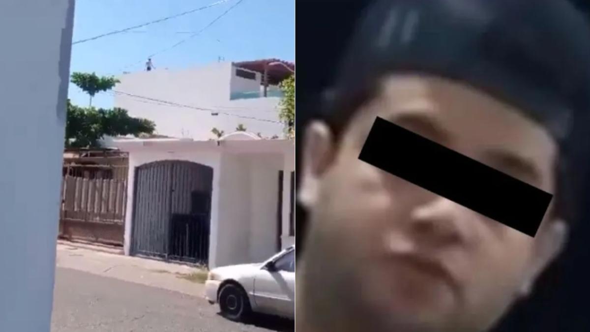 Circula video con la detención de "El Nini", jefe de seguridad de "Los Chapitos"