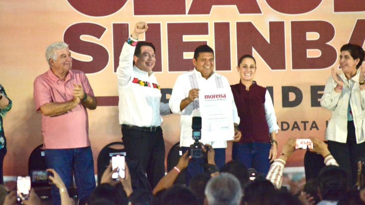 Morena entrega a Javier May constancia de registro como precandidato al gobierno de Tabasco