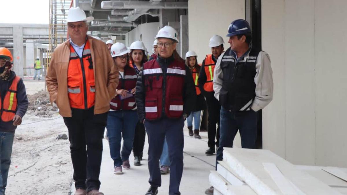 Hospital Regional de Torreón tiene 62% de avance y estará listo en 2024: Issste