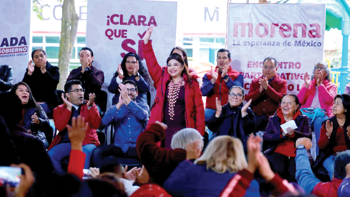 Clara Brugada presume ventaja en las encuestas