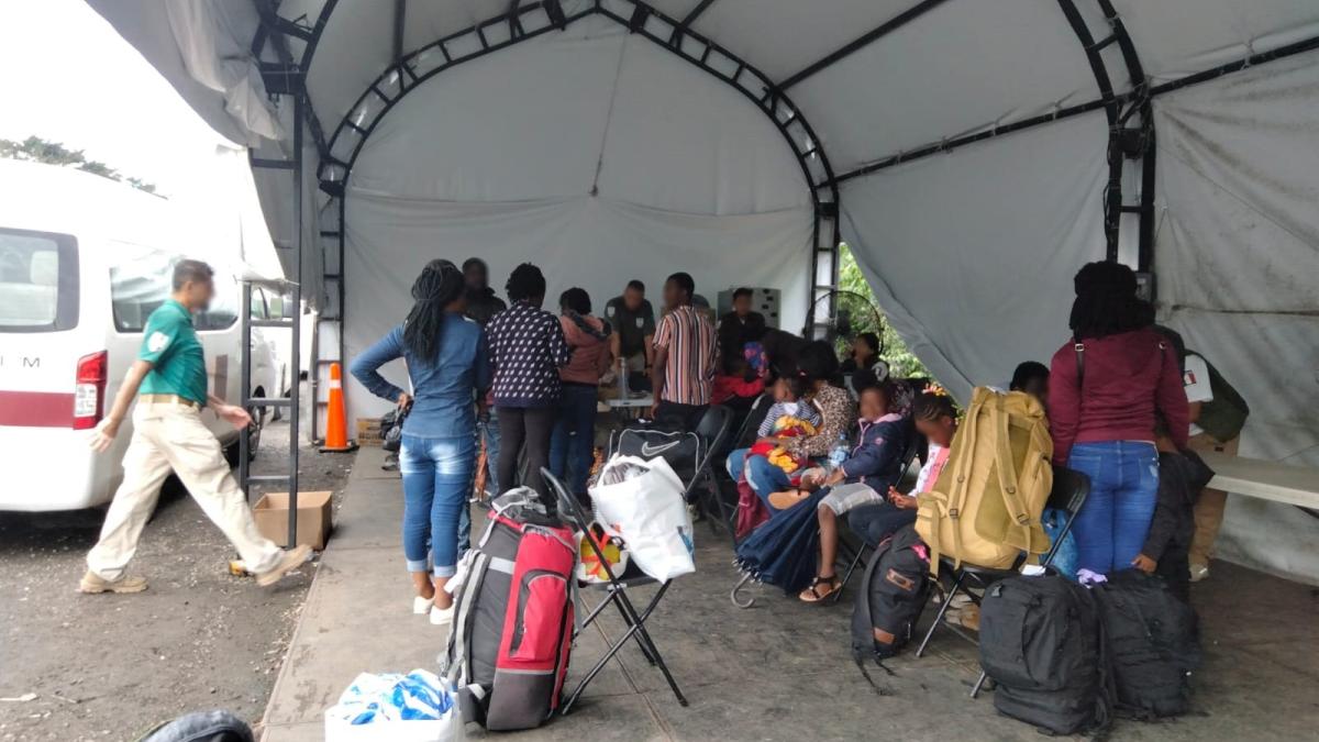 ¡Labor humanitaria! Rescata INM y GN en una semana a 554 migrantes en Veracruz