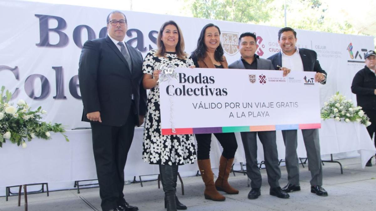 Alcaldía Tlalpan celebra Bodas Colectivas 2023