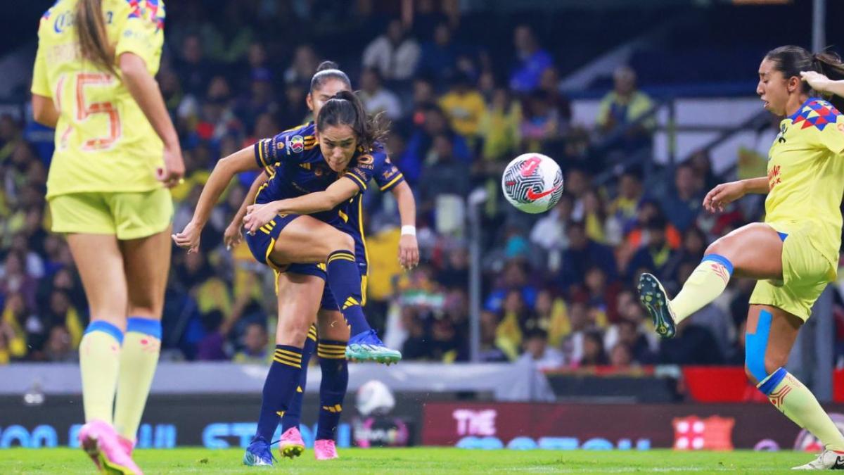 Tigres Femenil golea al América en la final de ida de la Liga MX; resumen, goles y resultado