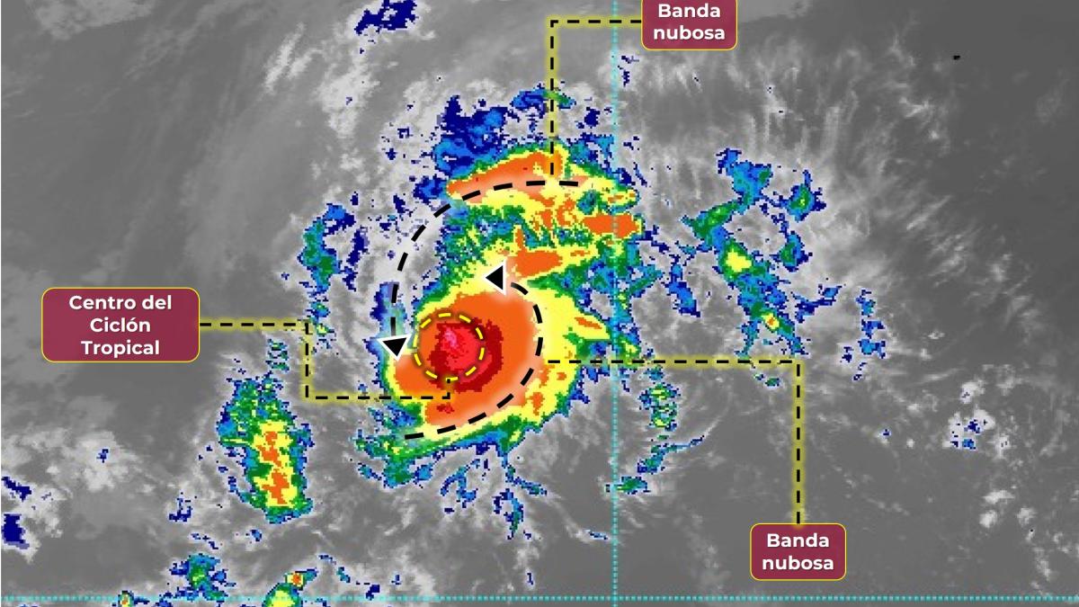 Se forma depresión tropical ‘Ramón’ al sur de Baja California Sur