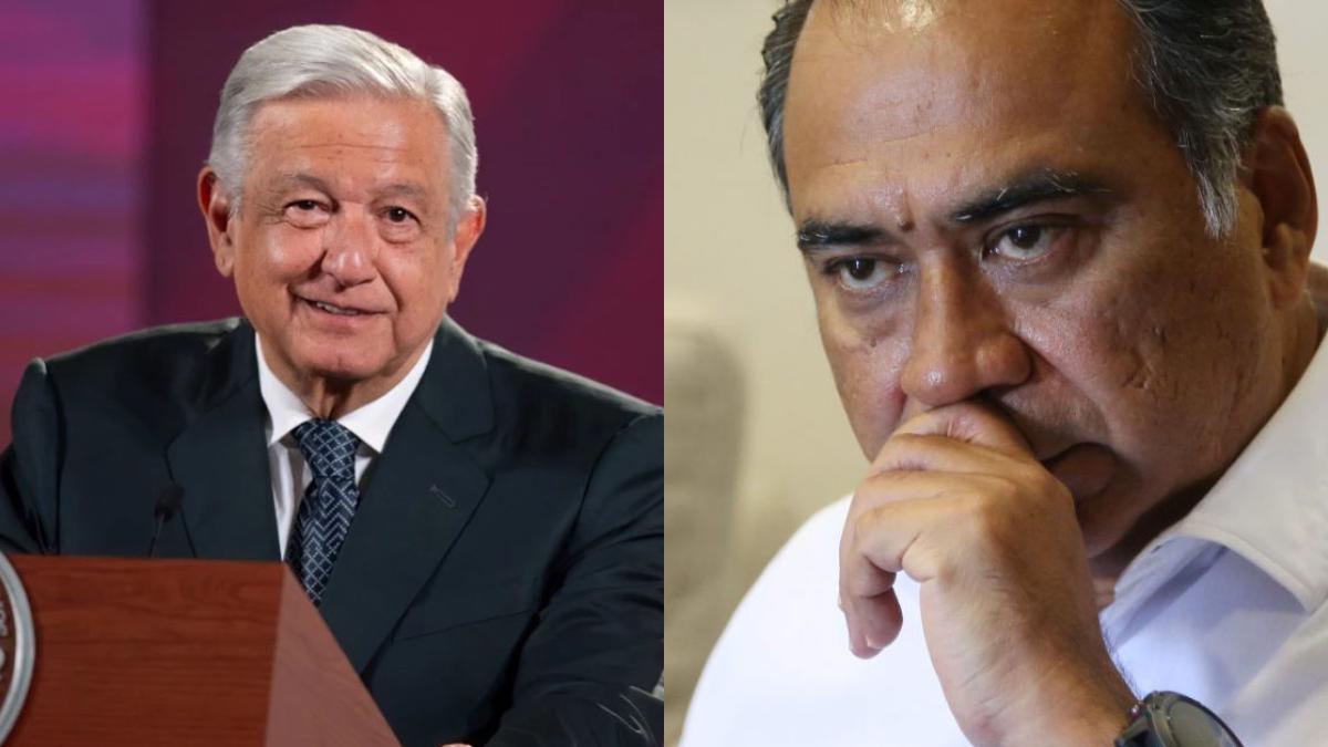 AMLO señala a Astudillo por portazo de CETEG; éste responde: le informaron mal