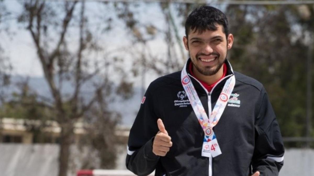 Adrián Domínguez Sandoval, un campeón olímpico con capacidades especiales