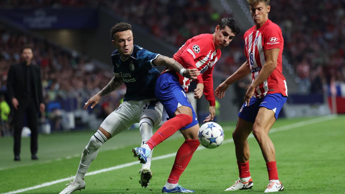 Feyenoord vs Atlético de Madrid: Hora y en qué canal pasan EN VIVO el partido de la Champions League