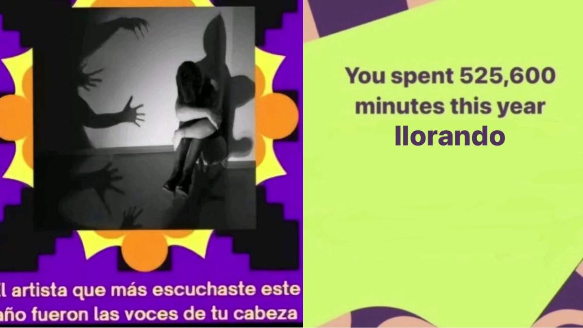 Estos son los mejores memes del Spotify Wrapped 2023, el resumen anual de música