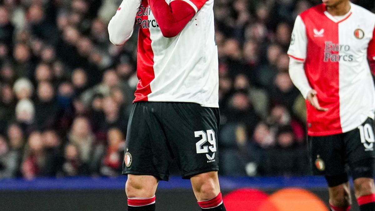 Champions League: ¡TERRIBLE! Así fue el GOLAZO de Santiago Giménez, pero en propia puerta en el Feyenoord vs Atlético de Madrid