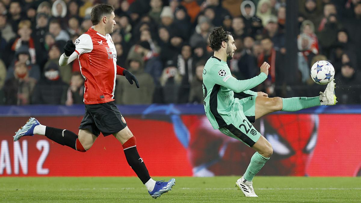 Feyenoord vs Atlético de Madrid: Resumen, goles y ganador del partido de la Champions League (VIDEO)