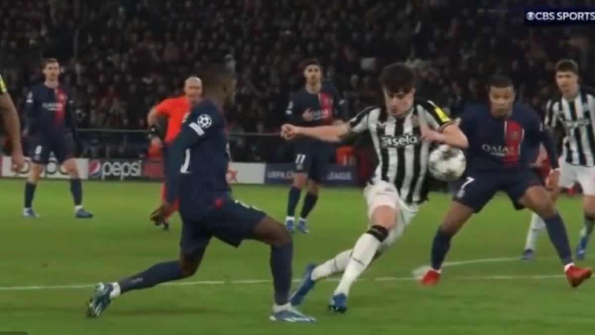 Champions League 2023: UEFA retira al juez de VAR luego del polémico penalti en el PSG vs Newcastle