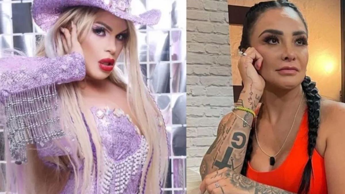 Wendy Guevara se besa con la Wanders Lover en la boca a media conferencia (VIDEO)