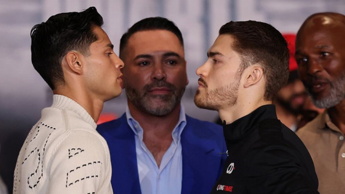 BOX: Ryan García arremete y destroza a Óscar de la Hoya en plena conferencia