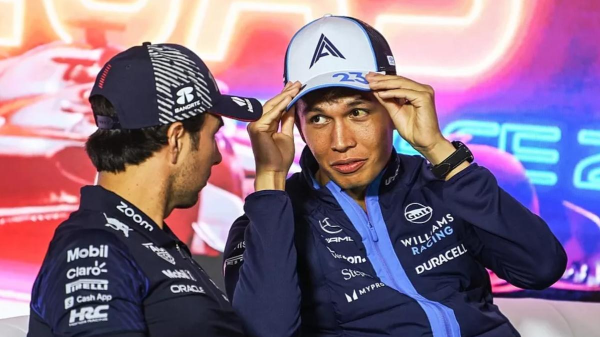 F1: Alex Albon destroza a Checo Pérez con intimidantes declaraciones: "Yo lo hice mejor en Red Bull"