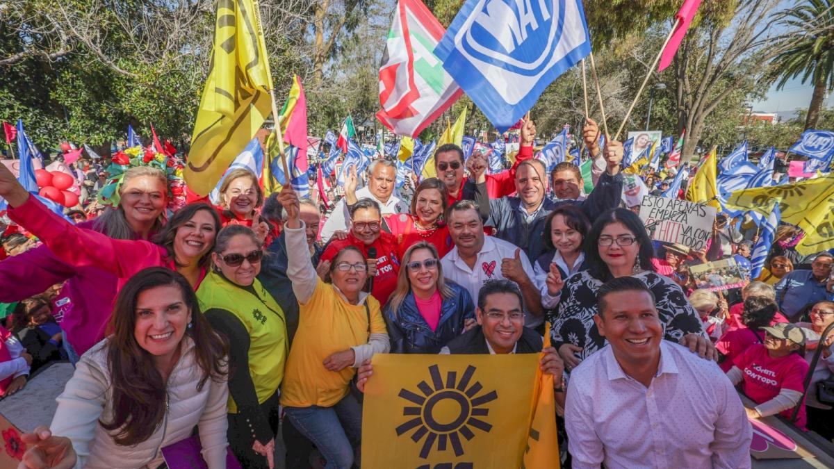 Xóchitl Gálvez promete cuidar de México como cuida de su familia