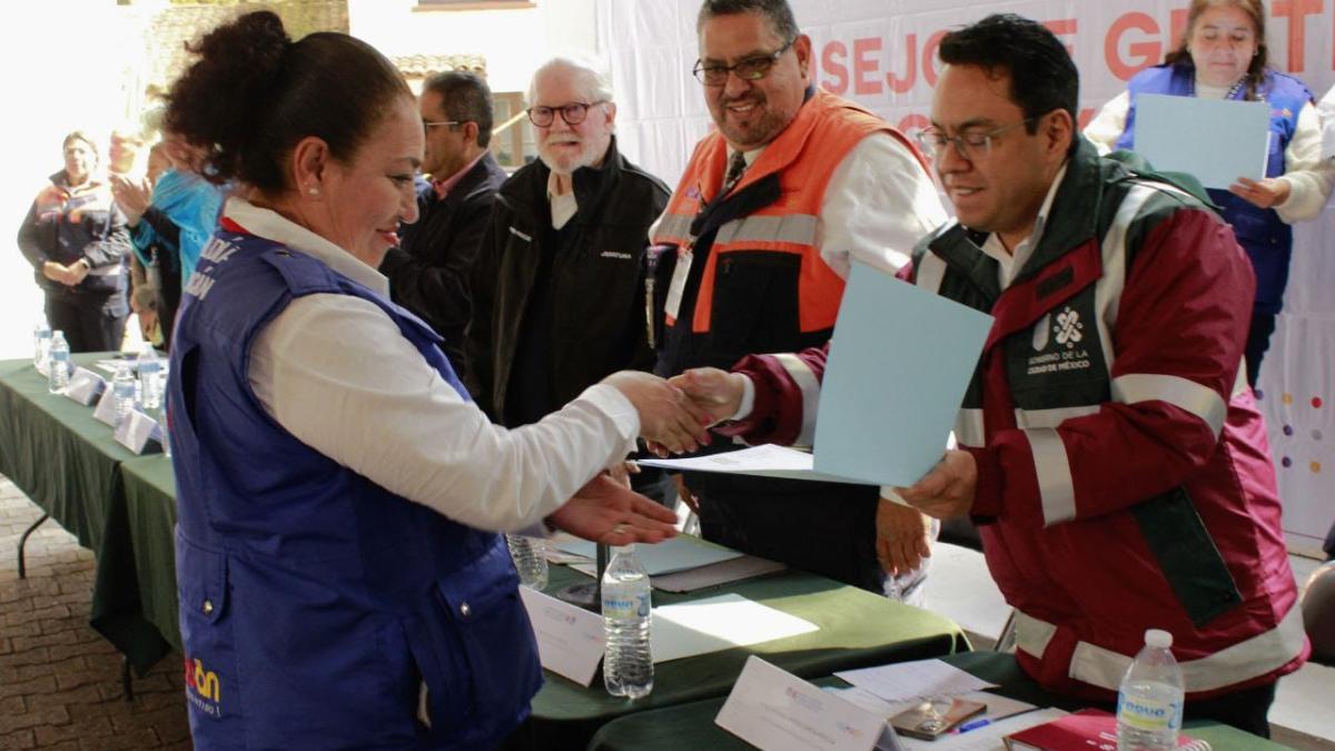 Coyoacán trabaja con la comunidad en la prevención de riesgos