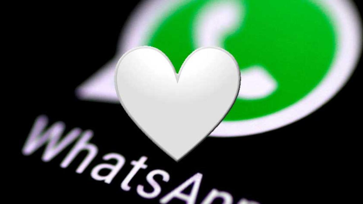 Corazón blanco; El significado de este emoji que puedes enviar desde tu WhatsApp