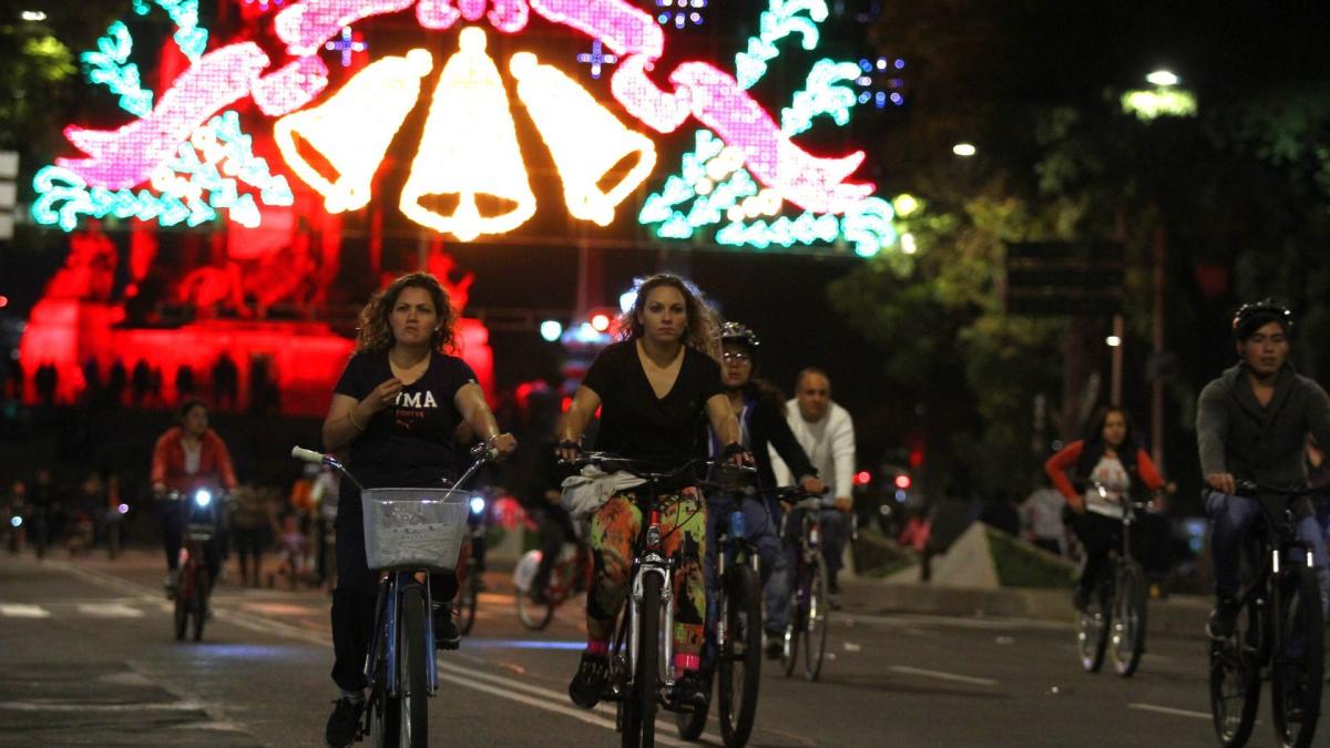 Paseo Nocturno de Navidad 2023: Fecha, costo y detalles sobre la rodada ciclista en Reforma