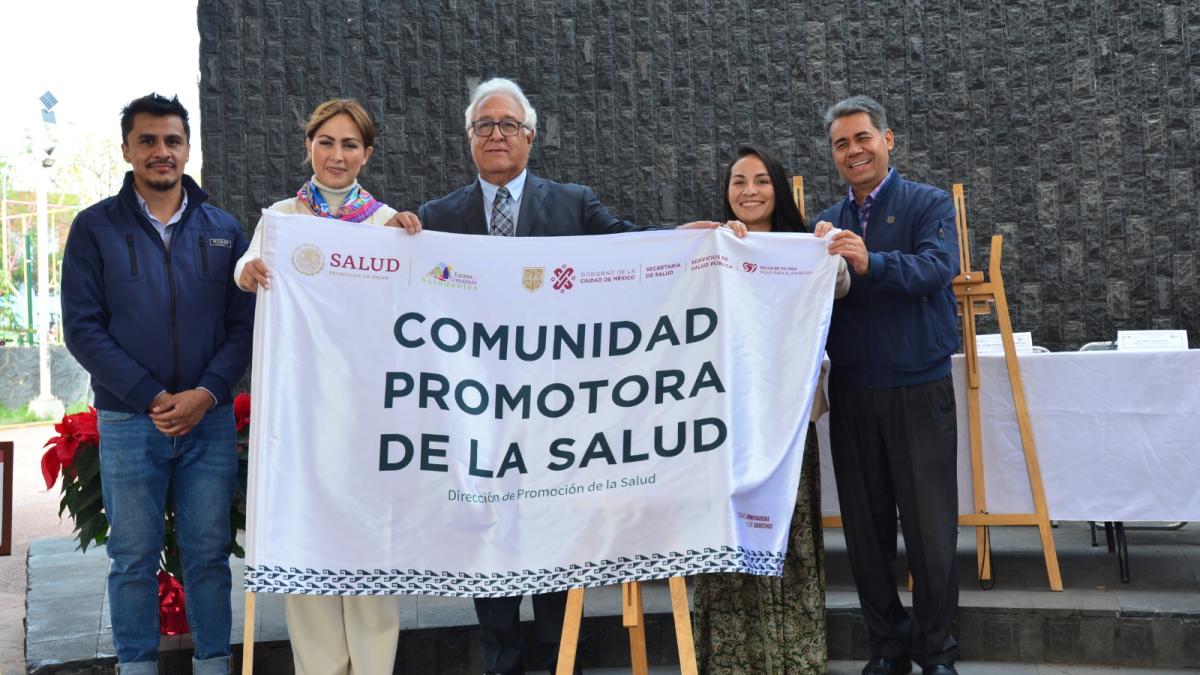 Avanza Coyoacán en certificación de espacios y entornos promotores de la salud