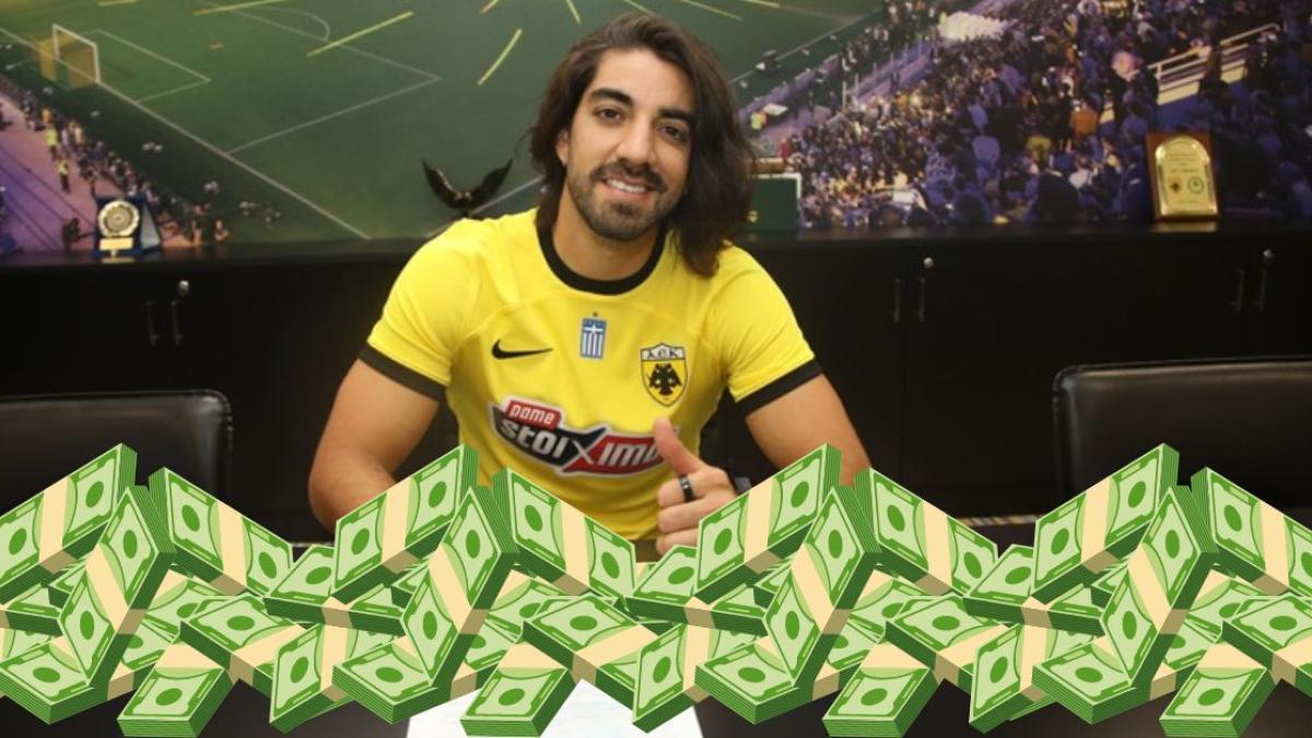 Rodolfo Pizarro y la millonada que gana lo pone entre los mejores pagados en el AEK de Grecia