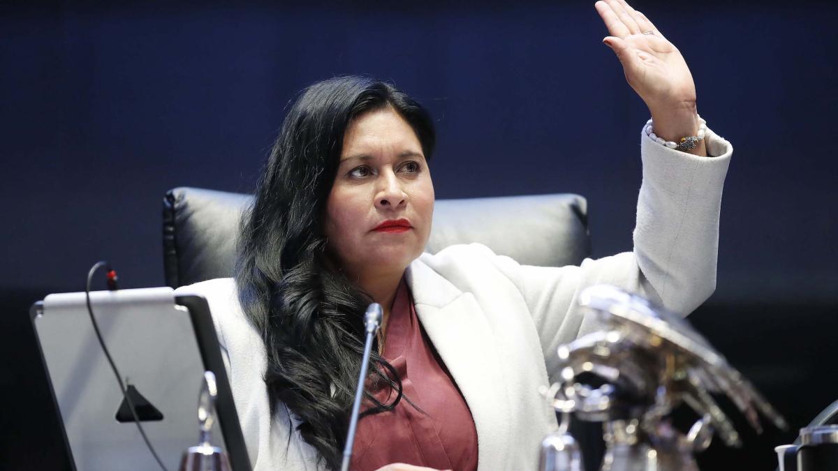 Presidenta del Senado plantea fortalecer el diálogo para sacar adelante iniciativas de AMLO