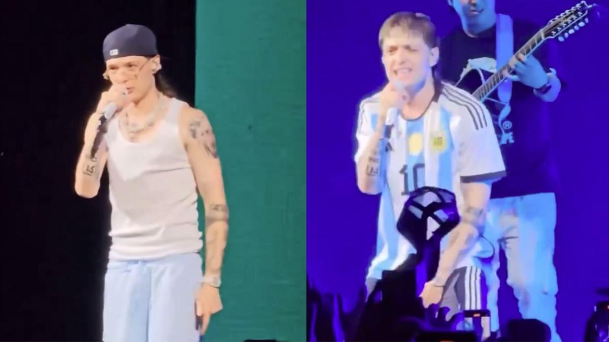 Critican a Peso Pluma por hablar mal de México en su concierto de Argentina: 'Vende patria' | VIDEO