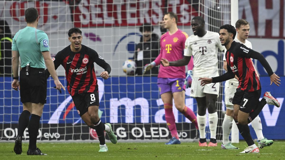 Bundesliga: Bayern Munich cae goleado 5-1 ante el Frankfurt y pierde por primera vez en la temporada