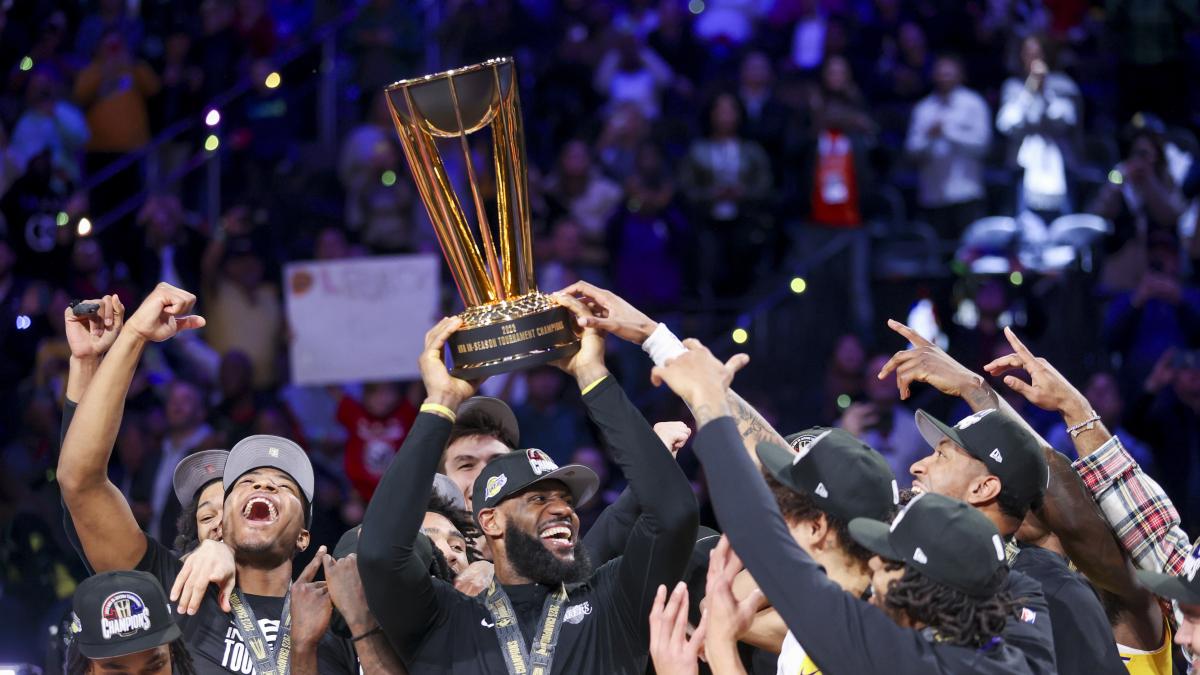 Lakers se proclaman campeones de la primera edición de la Copa NBA luego de vencer a Pacers