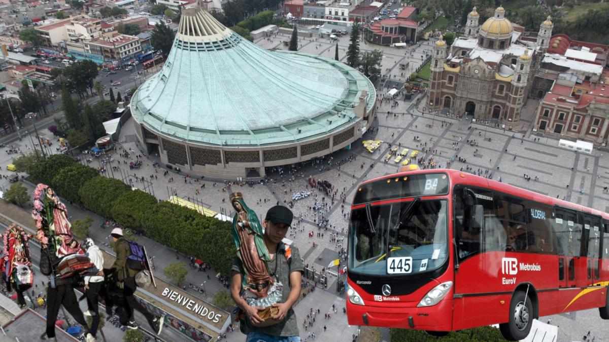 Estaciones del Metrobús CDMX que están cerradas por llegada de peregrinos a la Basílica