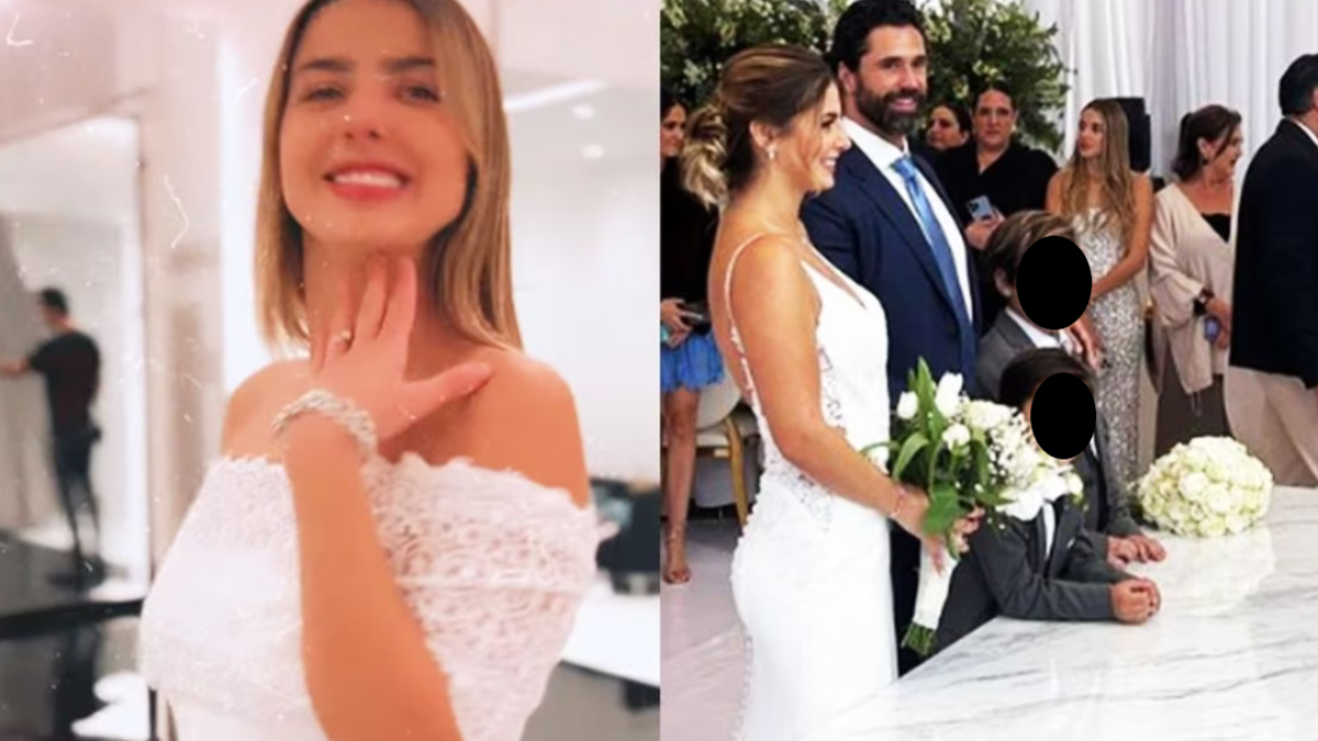 ¡Michelle Renaud y Matías Novoa se casaron! Así fue su íntima boda (VIDEO)