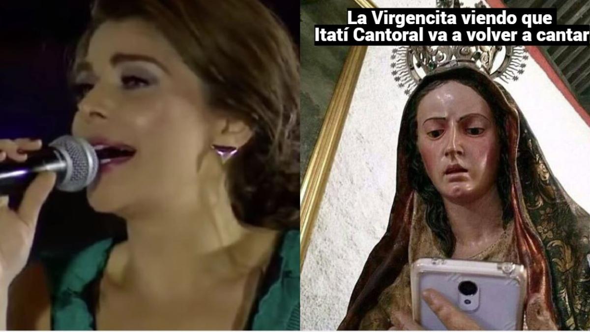 Itatí Cantoral volverá a cantar las Mañanitas a la Virgen de Guadalupe y se desatan los MEMES