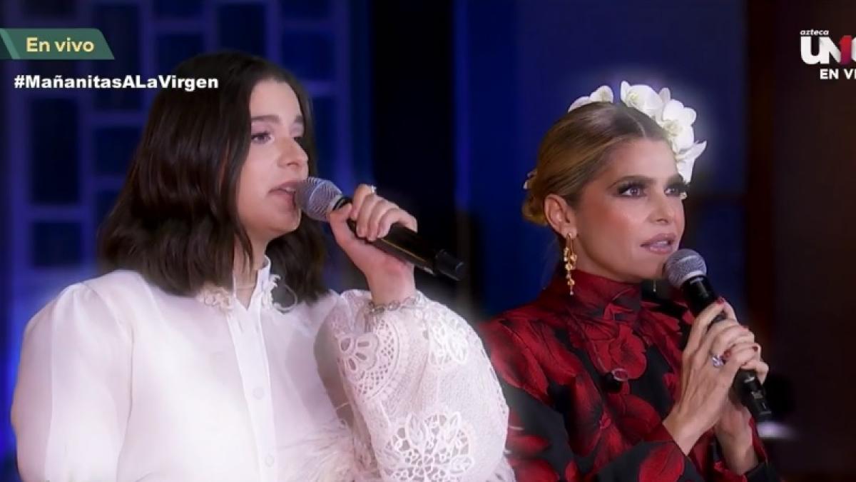 Itatí Cantoral canta 'La Guadalupana' este 2023 y así le salió | VIDEO